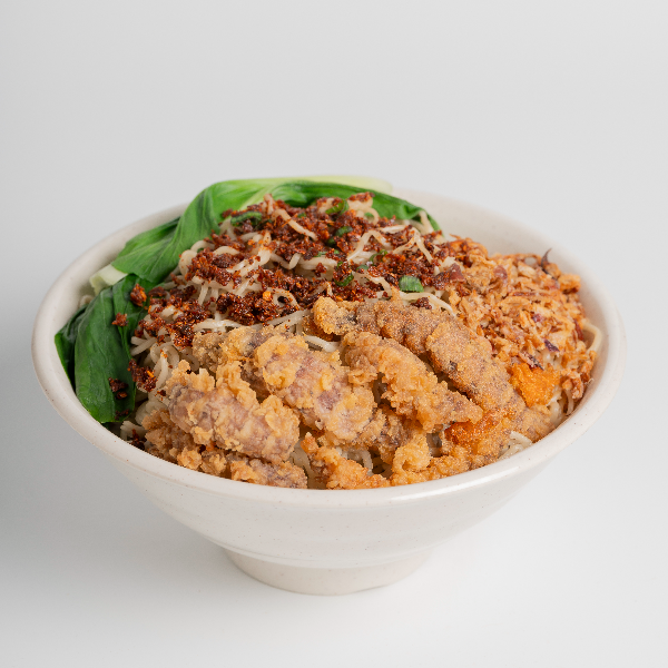 Spicy Sauce Dry Kolo Mee 辣椒油沙捞越面 (干捞)