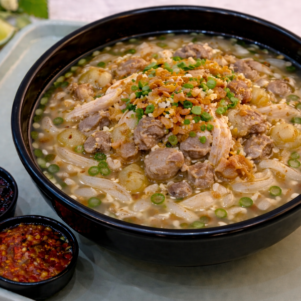 Keutiau Sup Special Ayam Urat