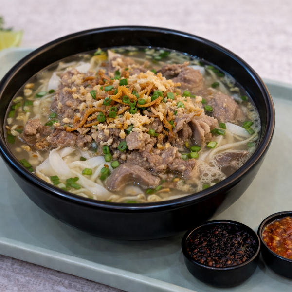 Keutiau Sup Biasa Daging