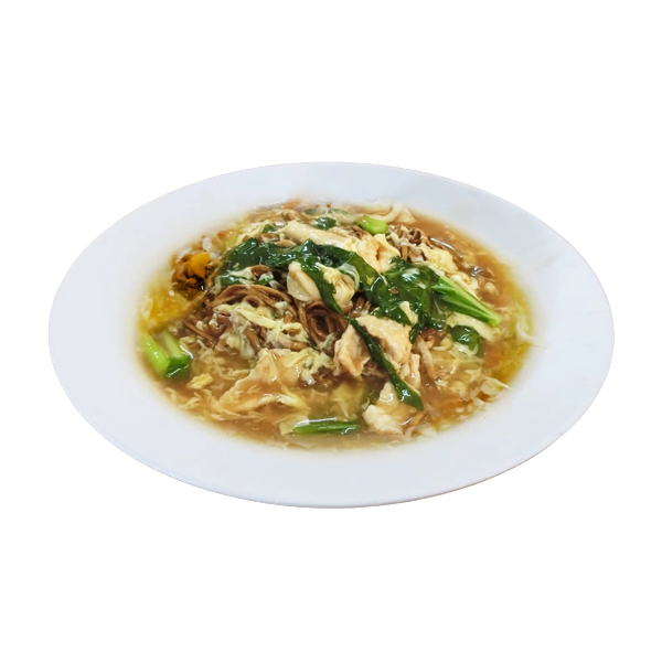 2. Fried Yee Mee With Egg Gravy 炒滑蛋伊府面