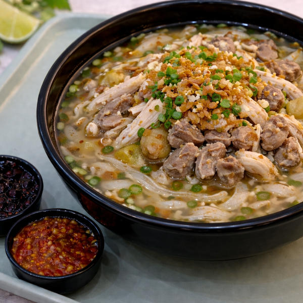 Keutiau Sup Special Ayam Perut