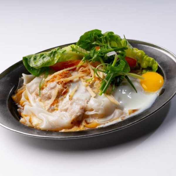 Mince Pork Egg Hor Fun 肉碎蛋河粉(including egg)